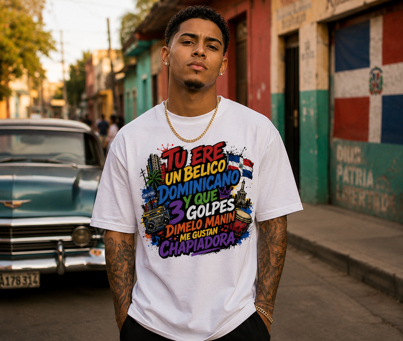 Frases Dominicanas — Camiseta Latina