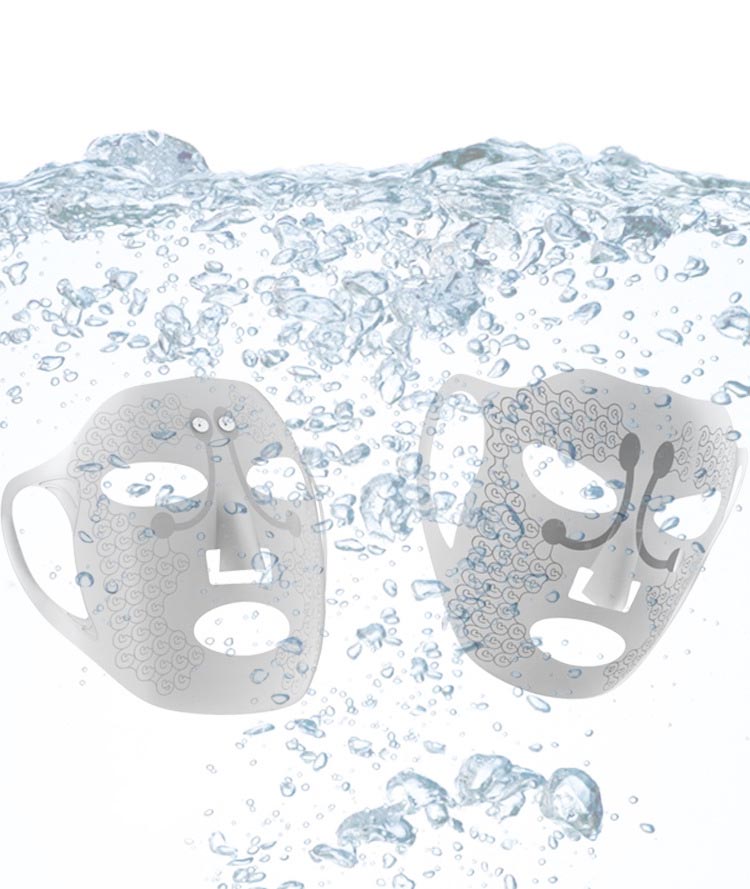 Máscara Masajeadora Facial Eléctrica — Reafirmante e Hidratante