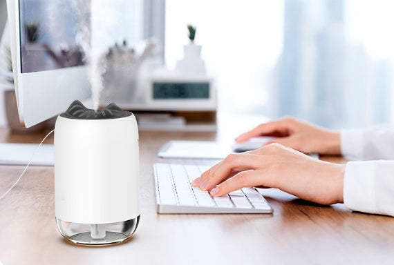Mini Humidificador USB Portátil con Luz Nocturna