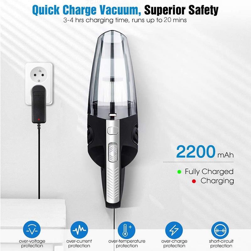 Aspiradora Portátil Recargable — 120W