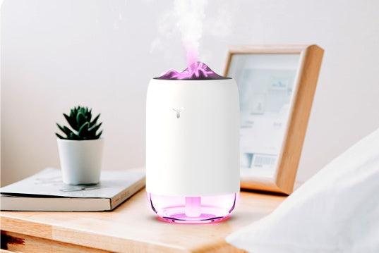 Mini Humidificador USB Portátil con Luz Nocturna