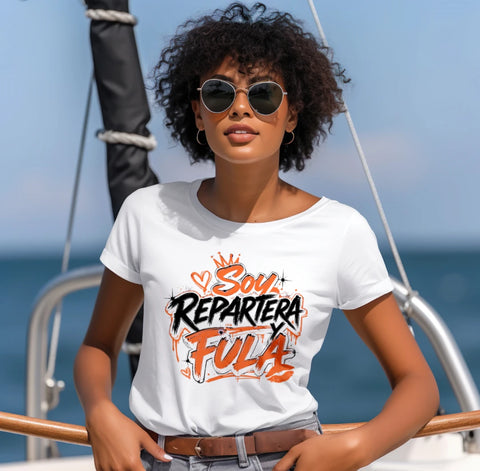 Soy Repartera Fula — Camiseta Latina