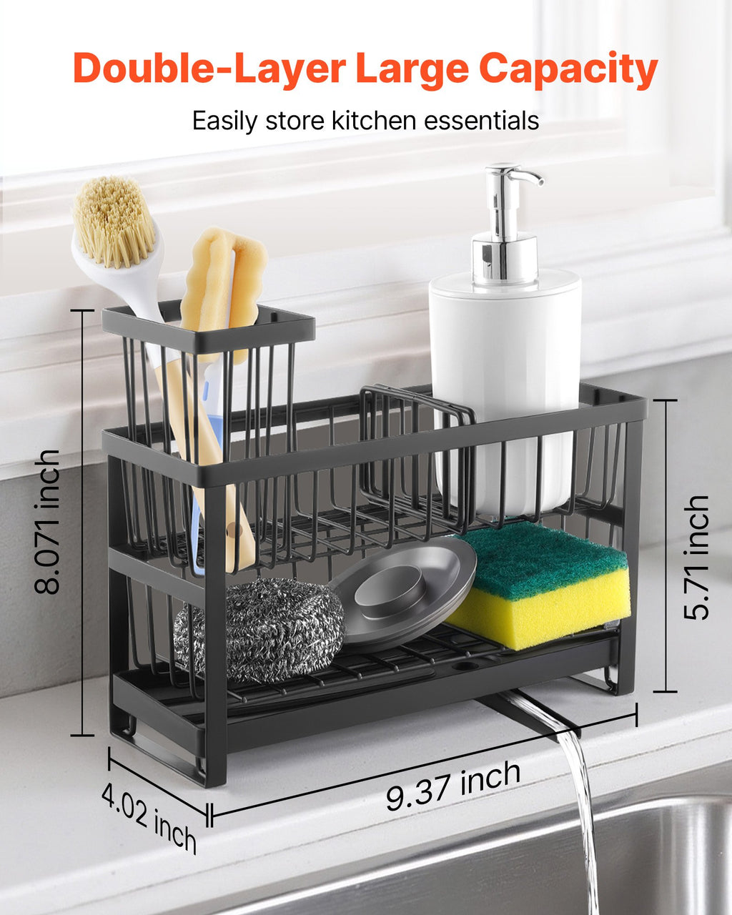 Organizador de Cocina — Soporte para Esponja